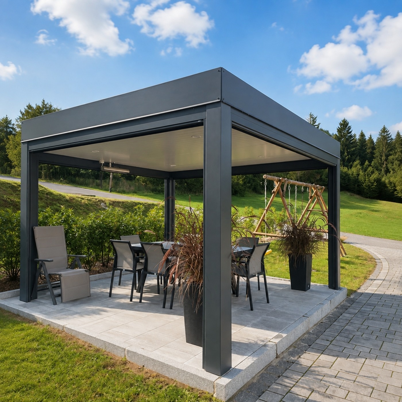 Aluminium-Pavillon